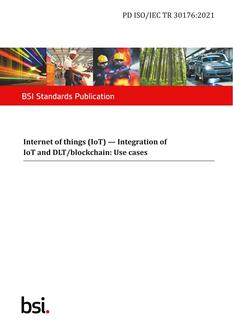 BS PD ISO/IEC TR 30176:2021