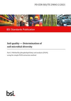 BS PD CEN ISO/TS 29843-2:2021