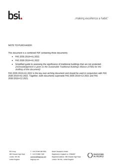 BS PAS 2035/2030:2019+A1:2022