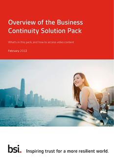 BS BUSINESS CONTINUITY OVERVIEW FEB 2022