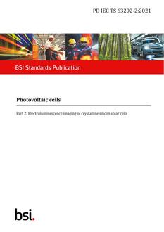 BS PD IEC TS 63202-2:2021