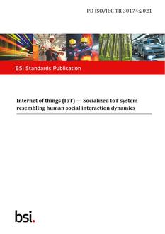 BS PD ISO/IEC TR 30174:2021