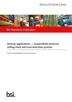 BS PD CLC/TS 50238-3:2022