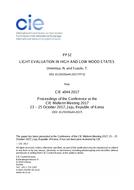 LIGHT EVALUATION IN HIGH AND LOW MOOD STATES (PP32, 687-693)
