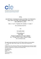 AN OPTICAL FILM-BASED DAYLIGHTING SYSTEM WITH HIGH DAYLIGHTING PERFORMANCE AND LESS DISCOMFORT GLARE (PP01, 228-237)