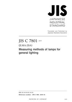 JIS C 7801:2019