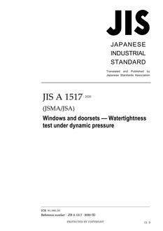JIS A 1517:2020