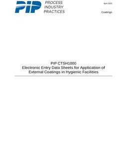 PIP CTSH1000 EEDS