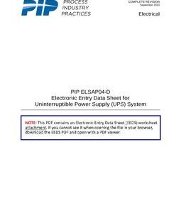 PIP ELSAP04-D EEDS